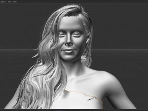 Amy Adams Modèle 3D