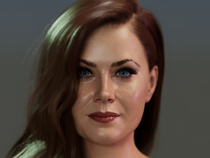 Amy Adams Modèle 3D