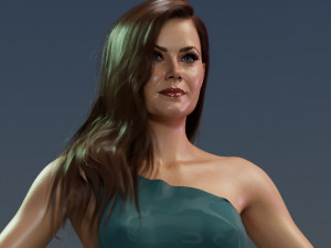 Amy Adams Modèle 3D