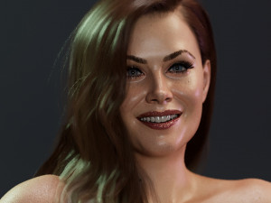 Amy Adams Modèle 3D