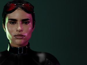 Catwoman Zoe Kravitz 3D Model