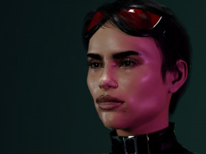 Catwoman Zoe Kravitz 3D Model
