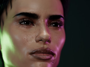 Catwoman Zoe Kravitz 3D Model