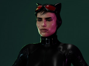 Catwoman Zoe Kravitz 3D Model