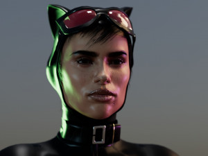 Catwoman Zoe Kravitz 3D Model