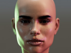 Catwoman Zoe Kravitz 3D Model