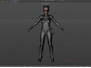 Catwoman Zoe Kravitz 3D Model
