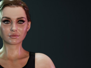 Miley Cyrus 3D Model