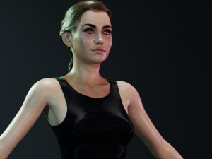 Miley Cyrus 3D Model