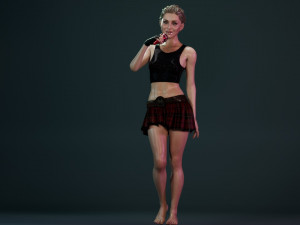 Miley Cyrus 3D Model