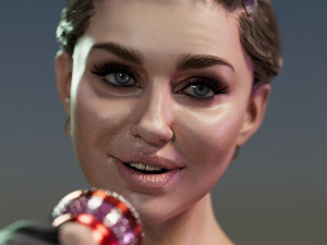 Miley Cyrus Modelo 3D
