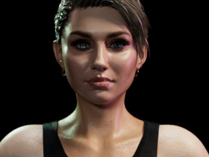 Miley Cyrus 3D Model