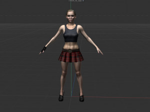 Miley Cyrus 3D Model