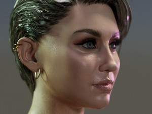 Miley Cyrus 3D Model