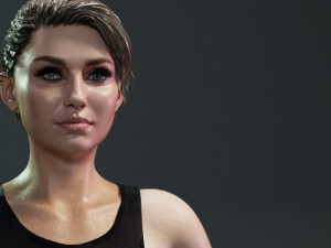 Miley Cyrus 3D Model