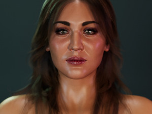 Kaley Cuoco 3D Model