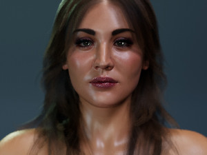 Kaley Cuoco 3D Model