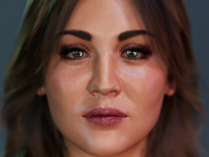 Kaley Cuoco 3D Model