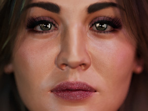 Kaley Cuoco 3D Model