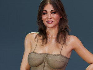 Kaley Cuoco 3D Model