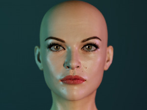 Milla jovovich Alice 3Dモデル