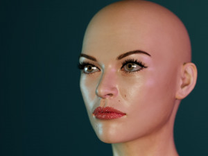 Milla jovovich Alice 3Dモデル