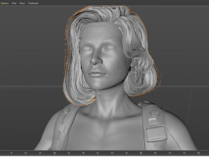 Milla jovovich Alice 3Dモデル