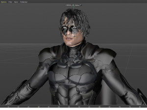 Robert pattinson The Batman 3D Model