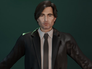 Robert pattinson The Batman 3D Model