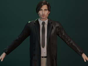 Robert pattinson The Batman 3D Model