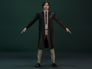 Robert pattinson The Batman 3D Model