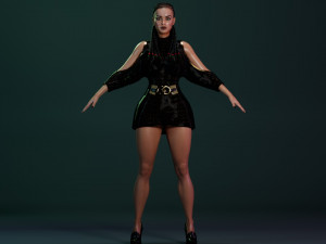 Rihanna Modelo 3D