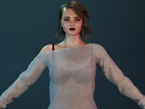 Miranda Kerr 3D Model