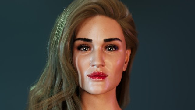 Rosie - The Curvy Beauty model Modelo 3D in mulher 3DExport
