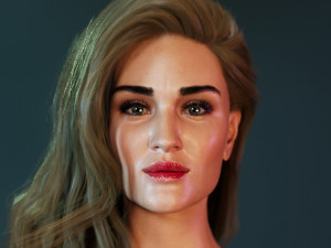 Rosie Huntington-whiteley 3Dモデル