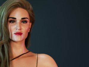 Rosie Huntington-whiteley 3D Model