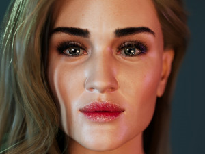 Rosie Huntington-whiteley 3D Model