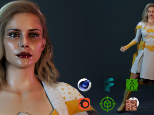 Starlight Erin Moriarty 3D Model