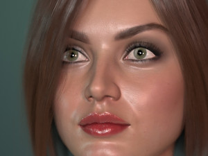 Ana de Armas 3D Model