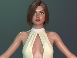 Ana de Armas 3D Model