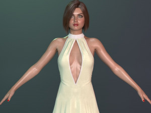 Ana de Armas 3D Model
