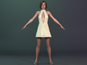 Ana de Armas 3D Model