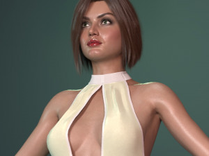 Ana de Armas 3D Model