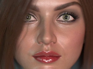 Ana de Armas 3D Model