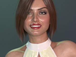 Ana de Armas 3D Model
