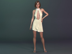 Ana de Armas 3D Model