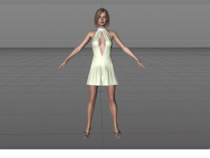 Ana de Armas 3D Model