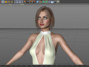 Ana de Armas 3D Model