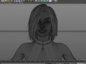 Ana de Armas 3D Model