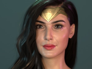 Wonder Woman 3D Model